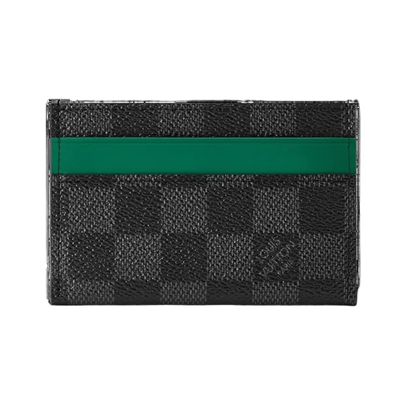 Louis Vuitton Double Card Holder Damier Graphite Canvas
