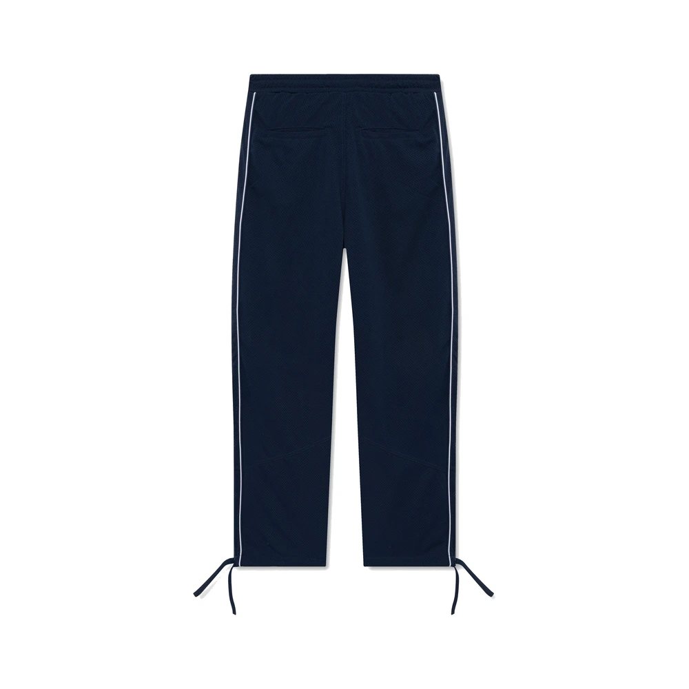 Rhude Mesh Piping Parachute Track Pant Navy / White