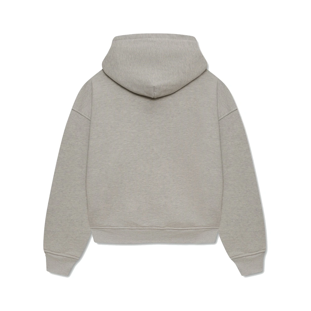 Rhude Usa Flag Hoodie Heather Grey / Black