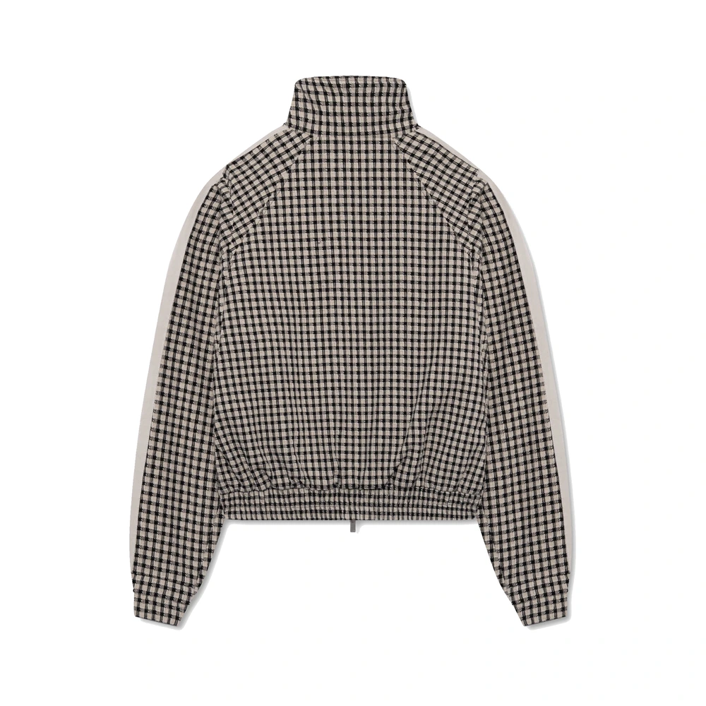 Rhude Gingham Hamptons Track Jacket Black / White