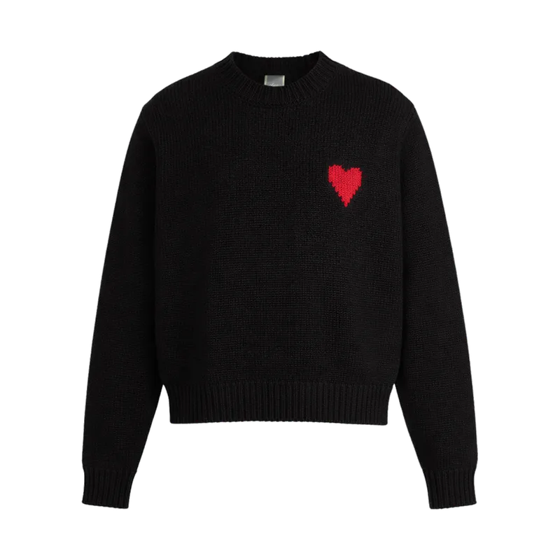 CBM Heavy Knit Top Red Ace