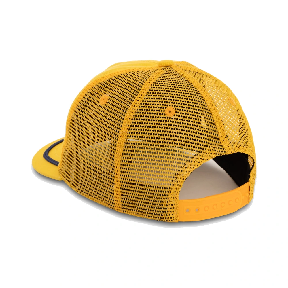 Rhude Patch Trucker Hat Yellow / Navy
