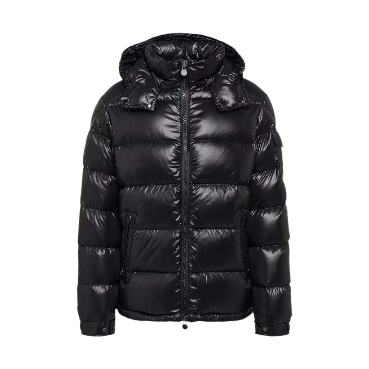 Moncler Maya Hooded Short Doudoune Noir