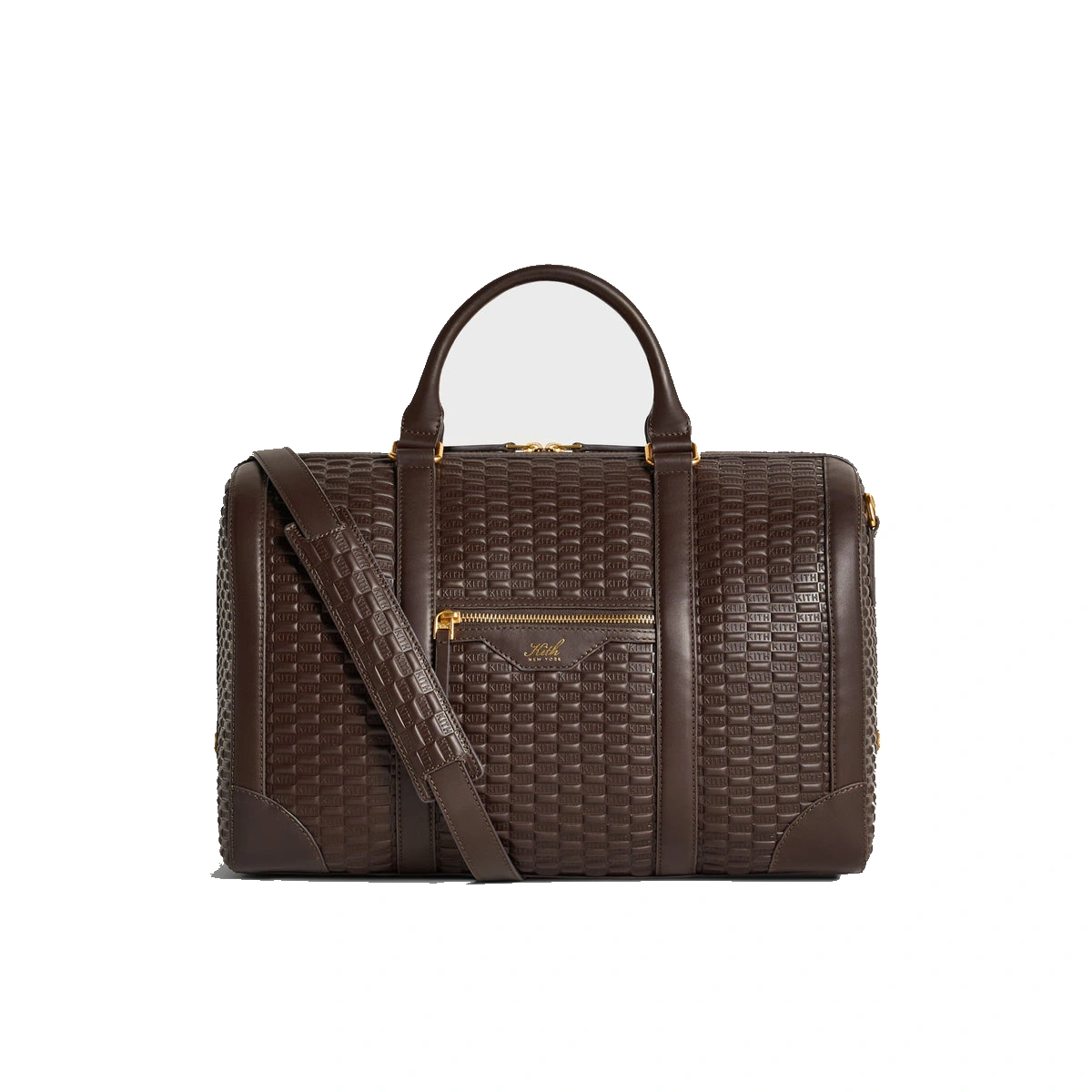 Kith Monogram Smooth Leather Traveler K40 Duffle Bag Zoom
