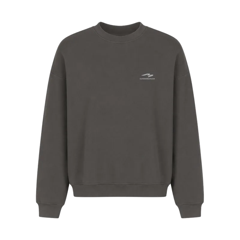 CBM French Terry Sweatshirt Charcoal