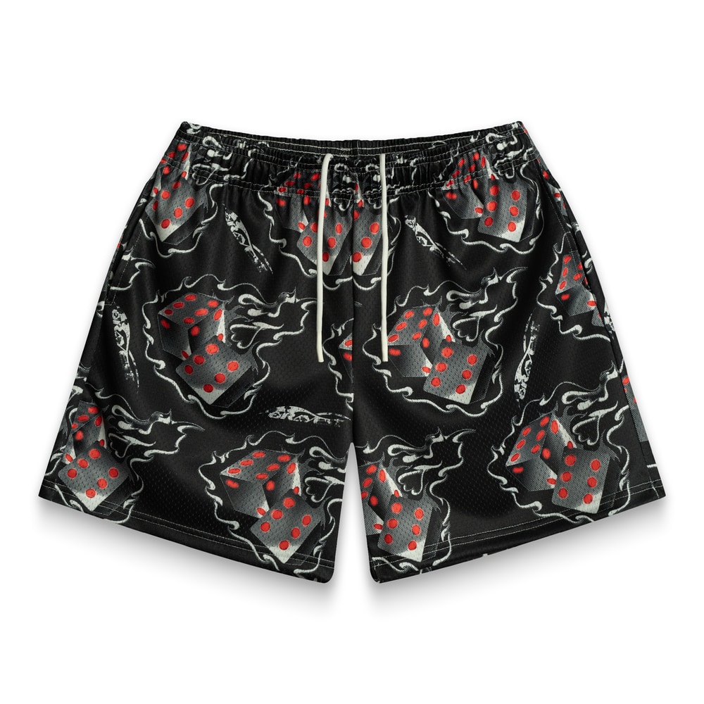 Bravest Studios Dice Shorts Black