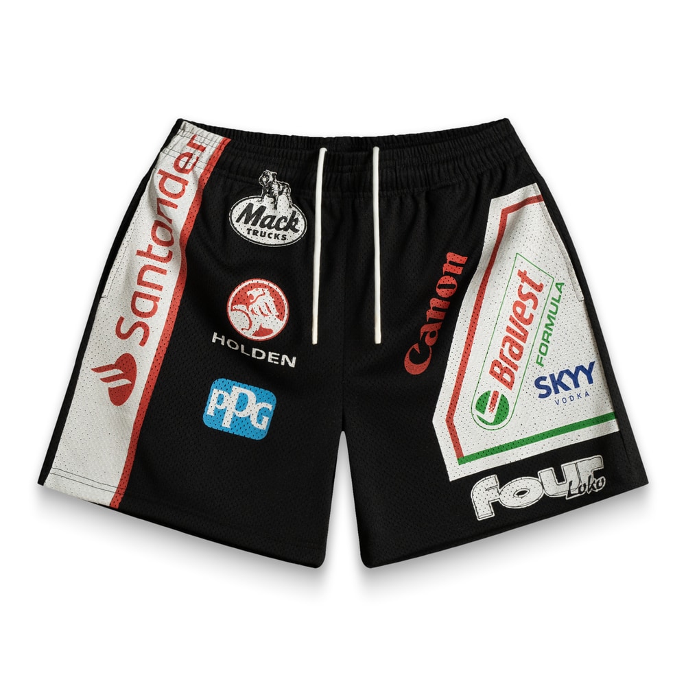 Bravest Studios Sponsor Shorts Black