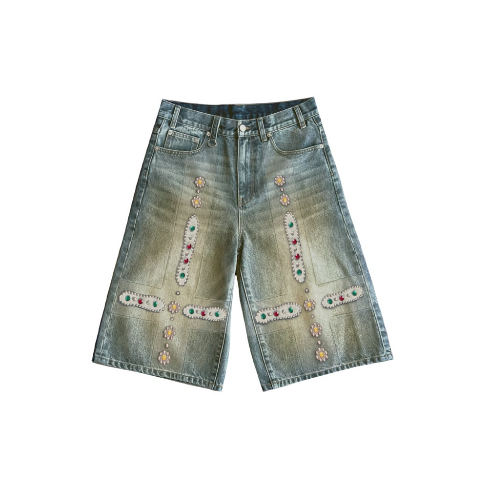 Bravest Studios Sapphire Jorts Blue