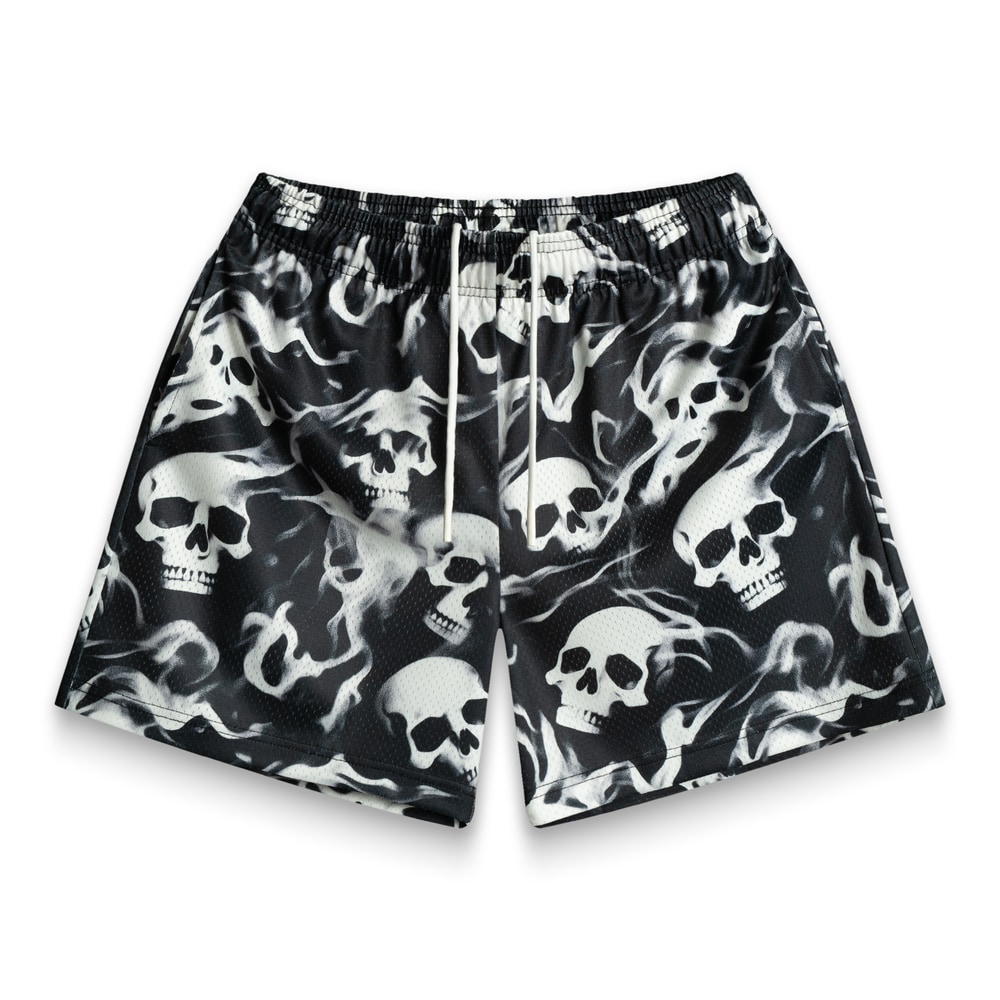 Bravest Studios Skelly Shorts Black