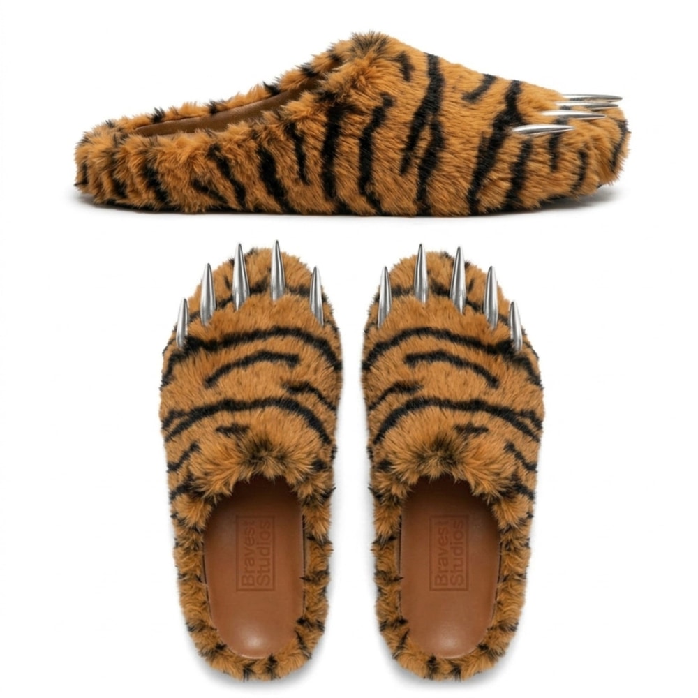 Bravest Studios x Chief Keef Chief Keef Tiger Claw Mules