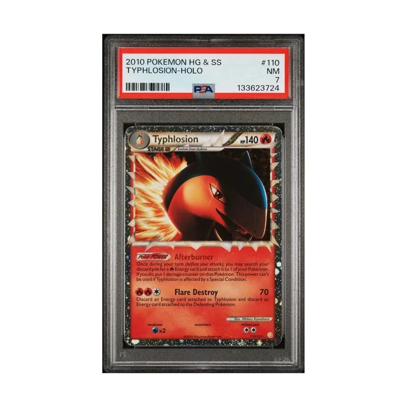 Pokémon Typhlosion Prime 110/123 HeartGold & SoulSilver (2010)