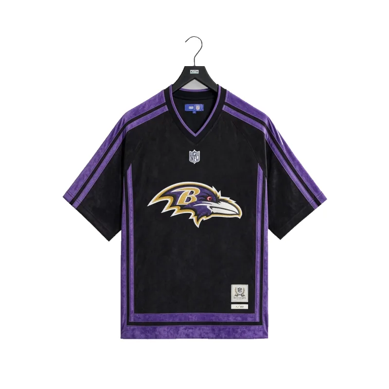 Kith & the NFL for the Baltimore Ravens Leon Shirt Black
