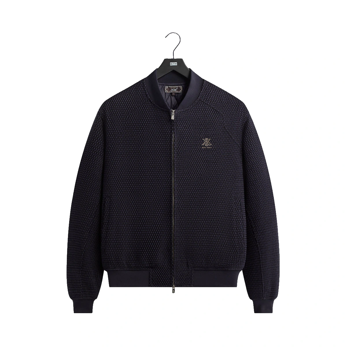 Kith Chenille Roy Bomber Jacket Ink