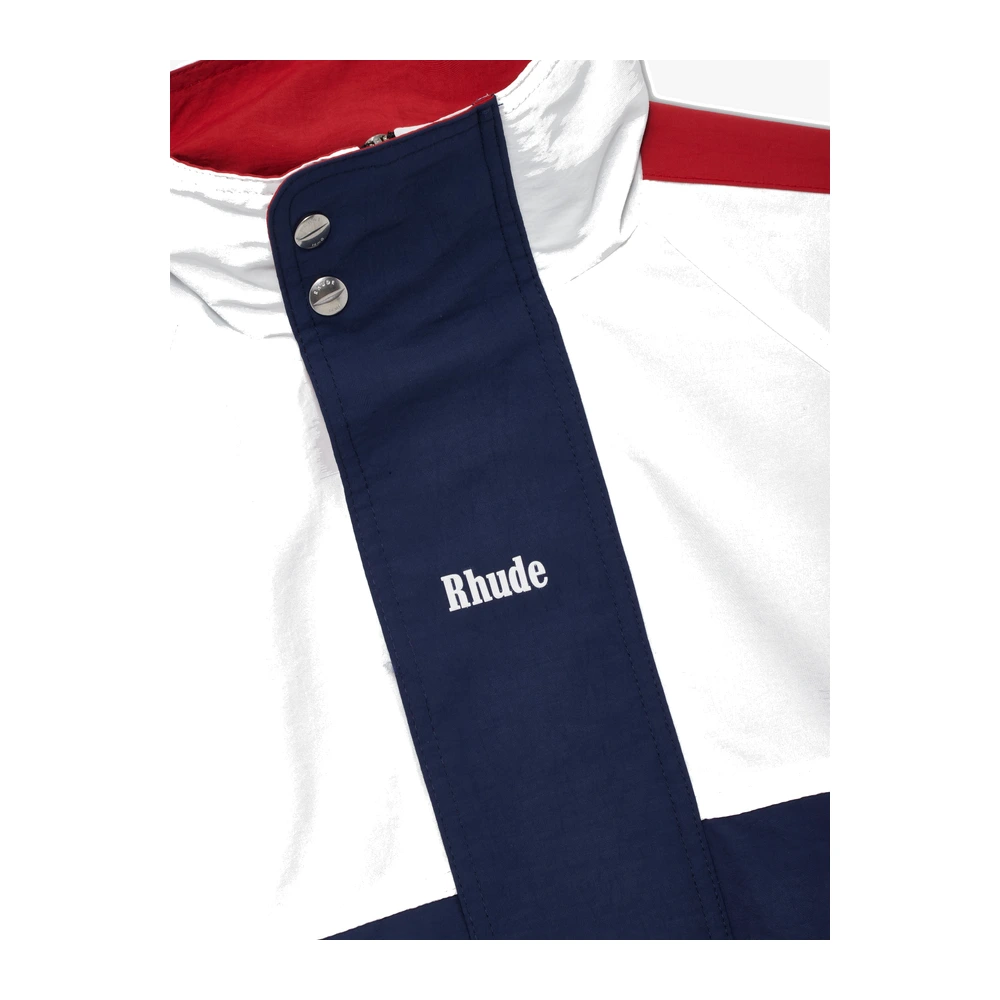 Rhude Dakar Off-Road Tri-Panel Jacket Cream / Navy / Red