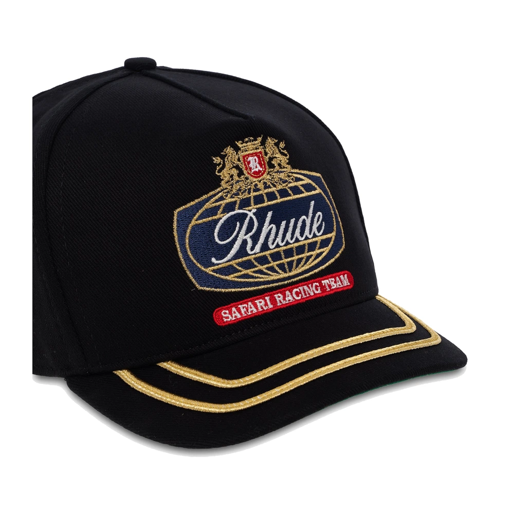 Rhude Safari Crest Hat Black / Navy