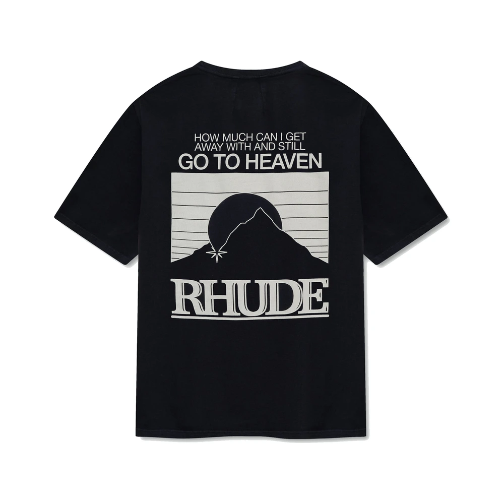 Rhude Moonlight Pack Tee Vintage Black / White