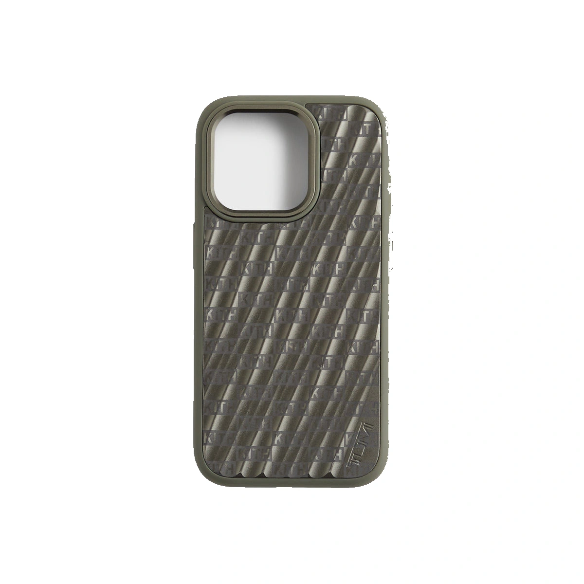 Kith for TUMI Aluminum iPhone 15 Pro Case Plaster