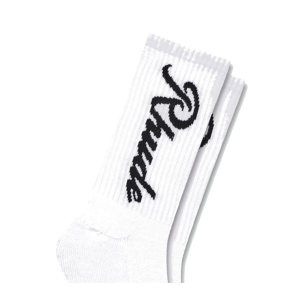 Rhude Destinado Script Sock Black / White