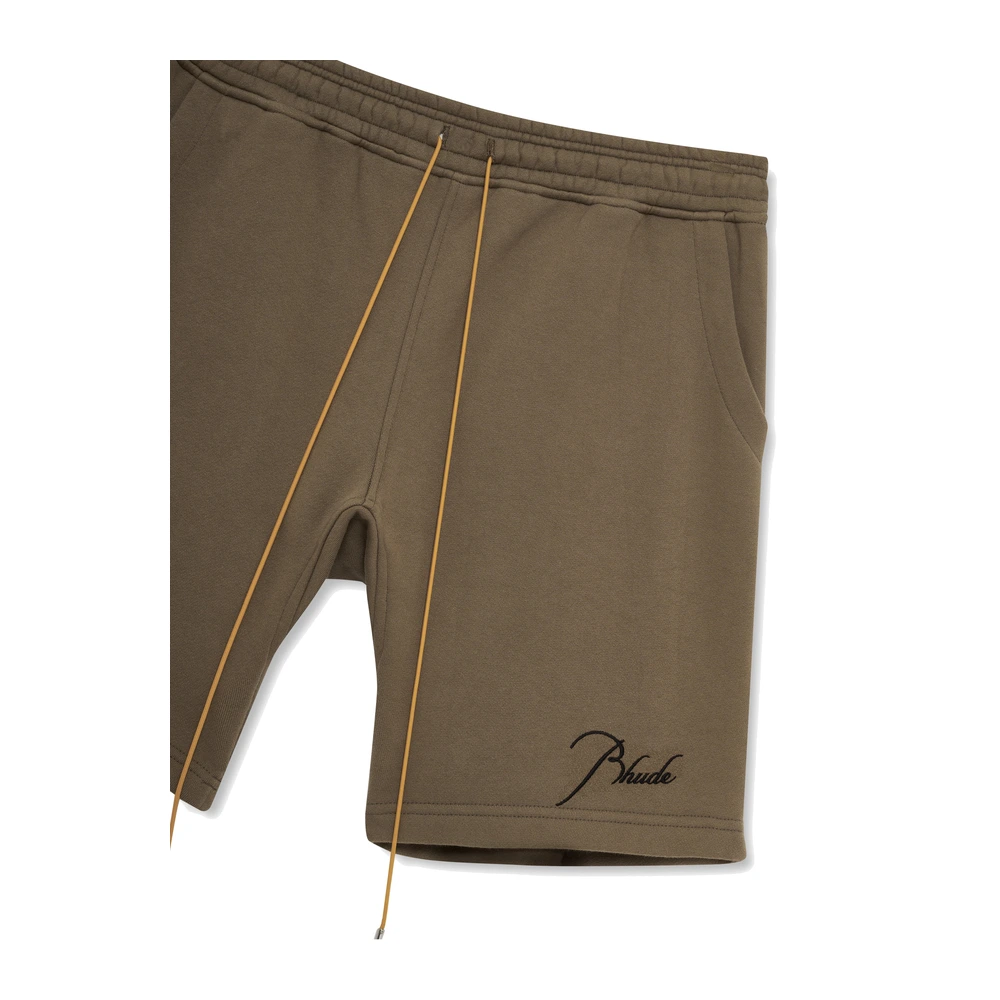 Rhude Classique Sweat Shorts Moss