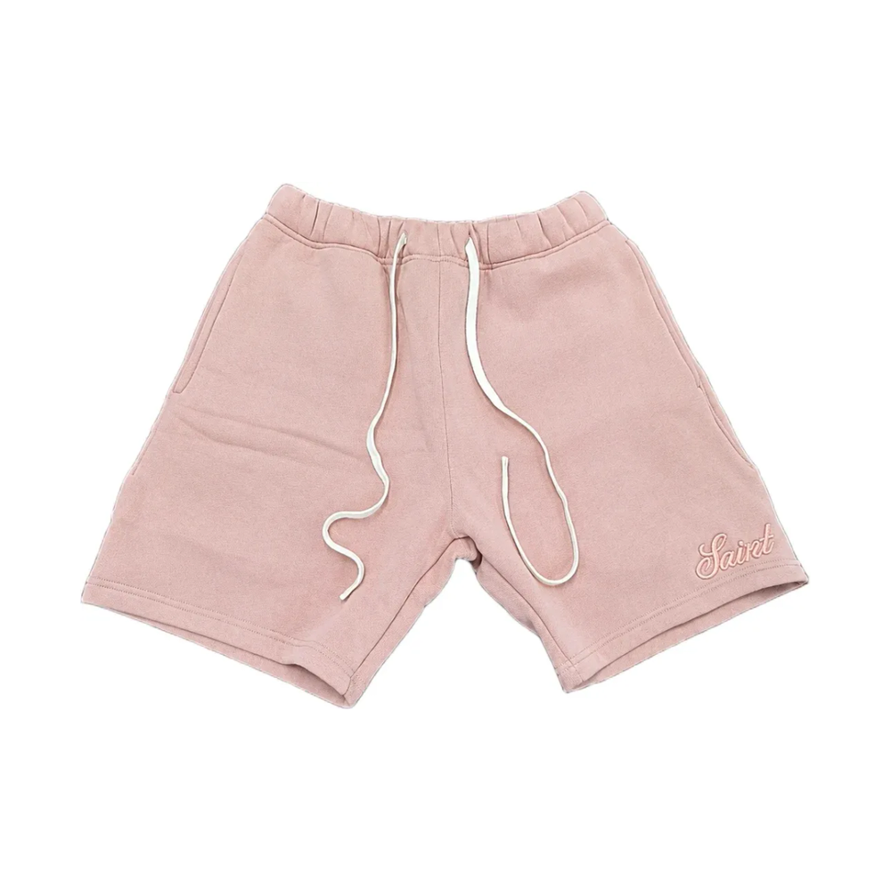 Saint Fleece Shorts Rose Dust