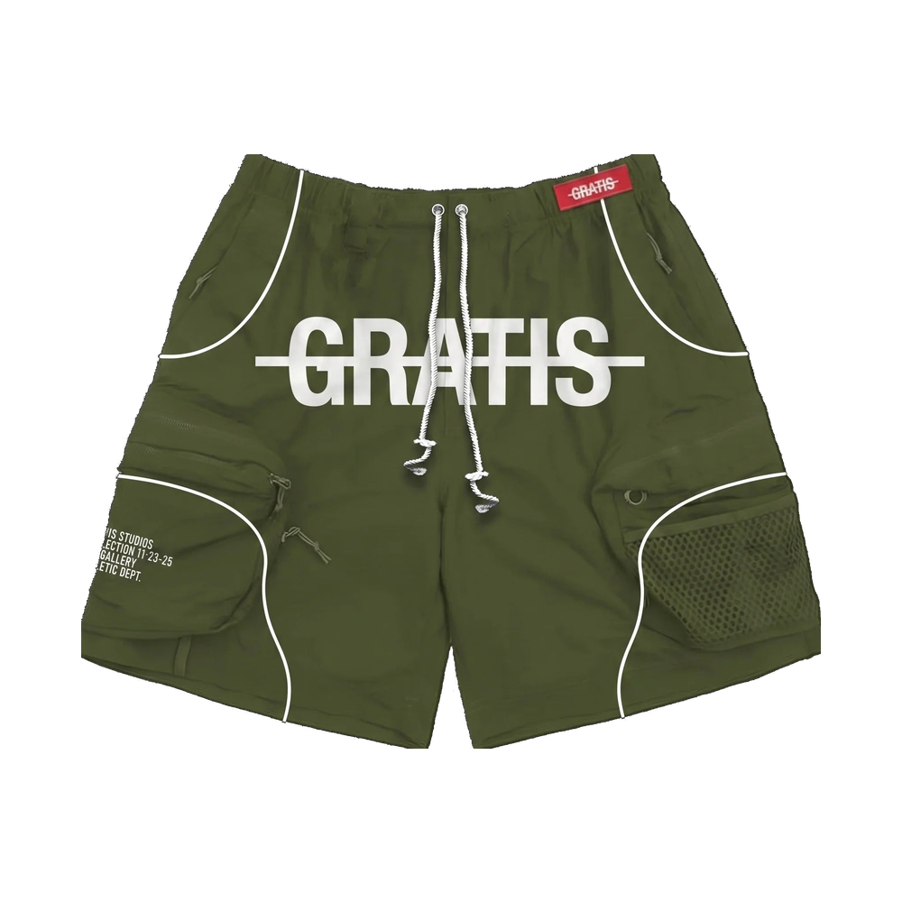 Studio Gratis Winderbreaker Gratis Motion Shorts Olive