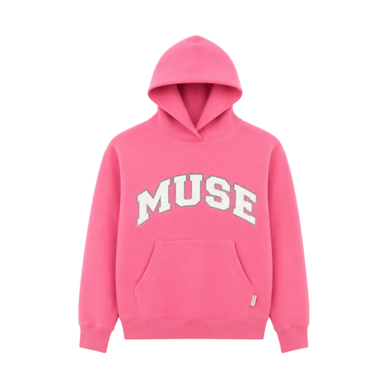 CBM Heavyweight Scholar Hoodie Pink
