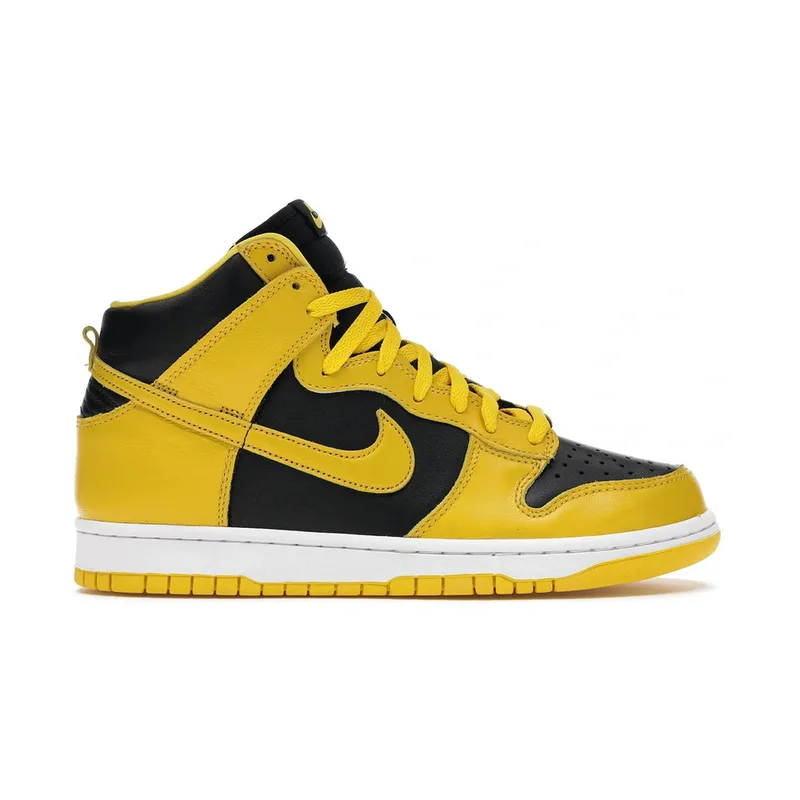 Nike Dunk High Black Varsity Maize