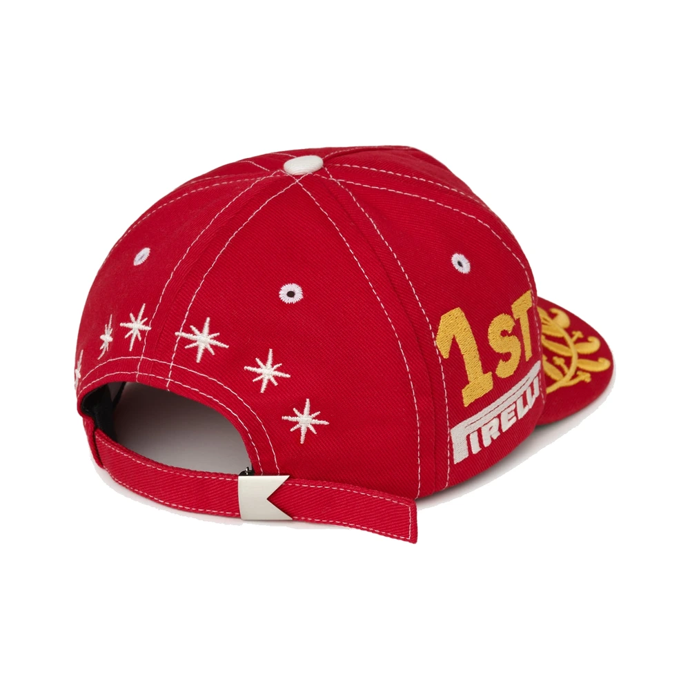 Rhude x Pirelli GP R-Crown Hat Red / White / Gold