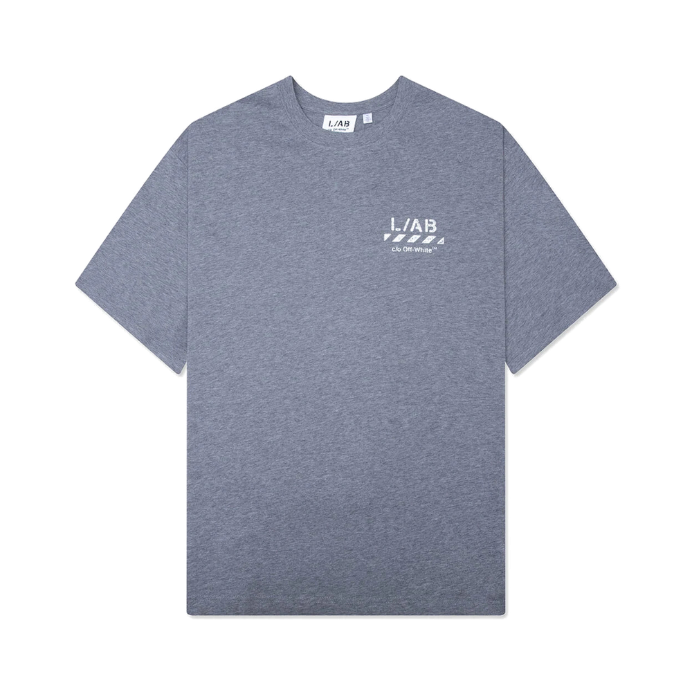 Off-White L/AB T-Shirt Heather Grey