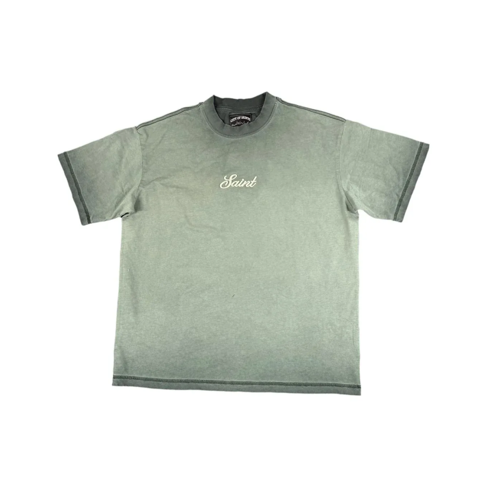 Saint Washed T-Shirt Sage Drift
