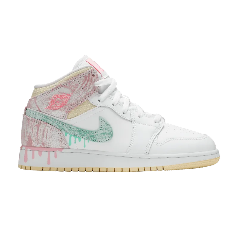 Jordan 1 Mid Paint Drip (junior)
