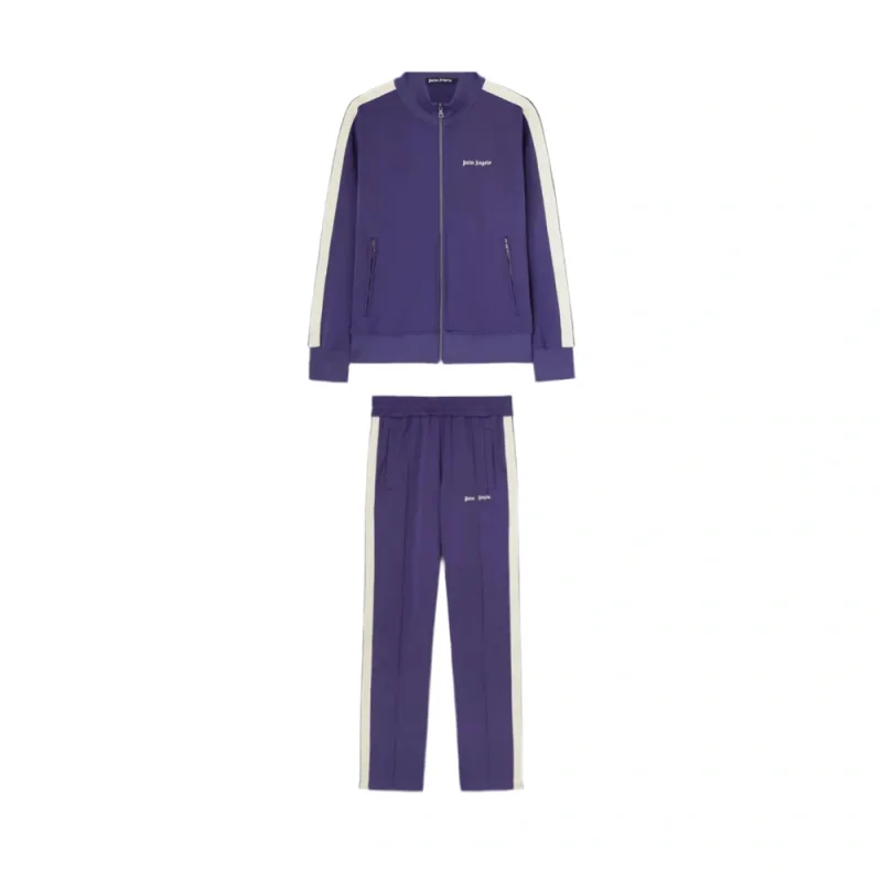 Palm Angels Classic Logo Track Jacket and Pants Navy Blue