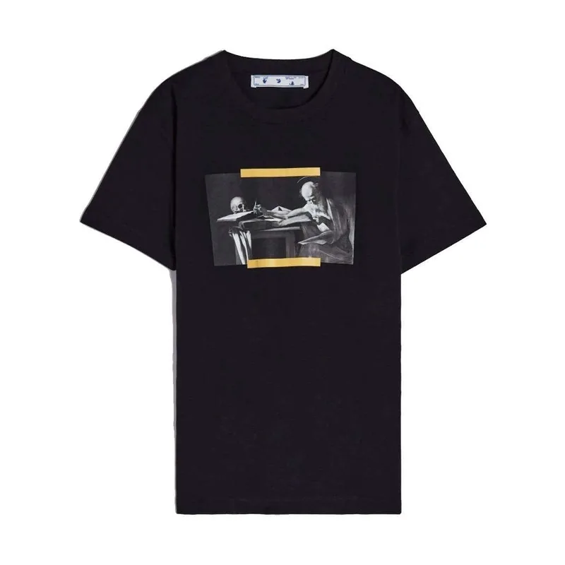 Off-White Caravaggio Painting T-Shirt Black