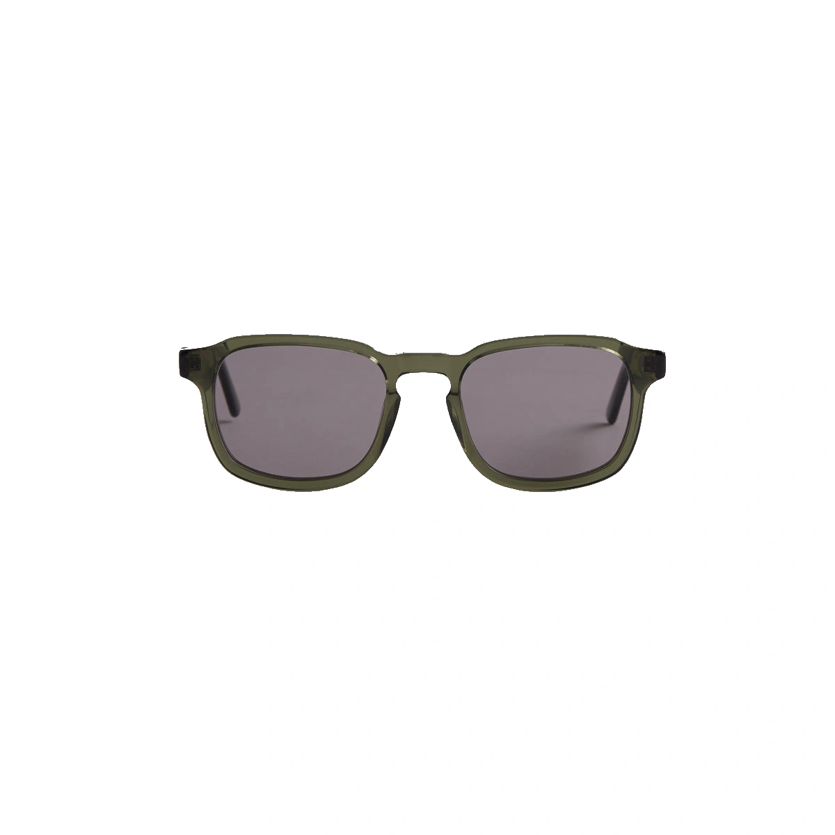 Kith Napeague Sunglasses Green Crystal / Grey