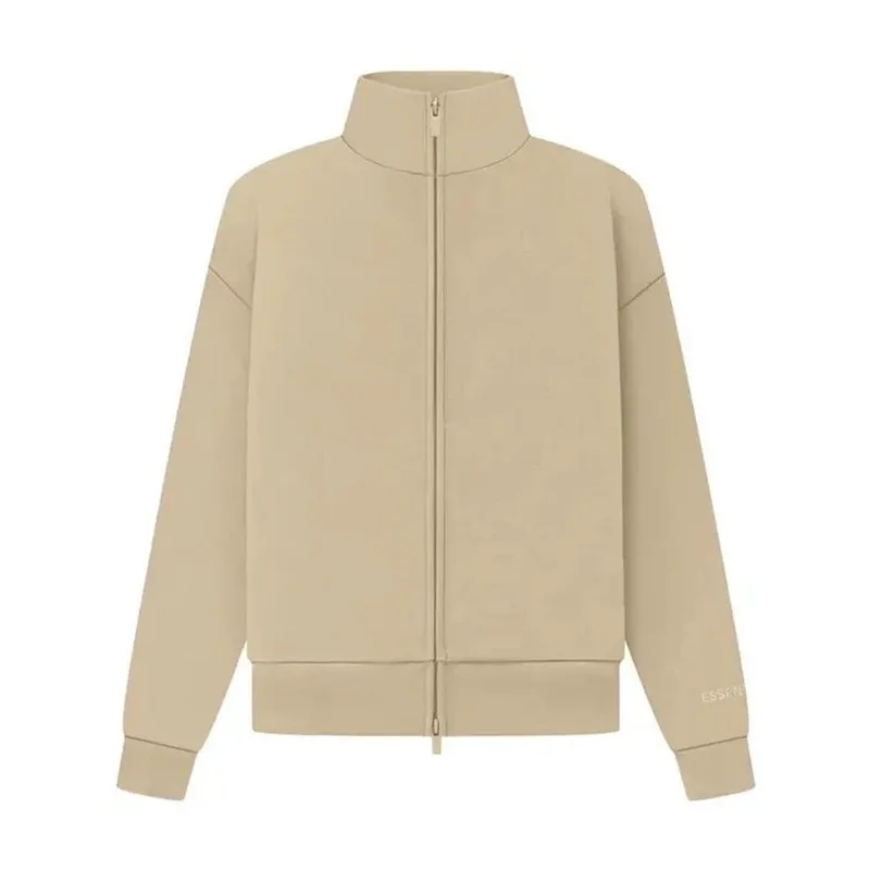 Fear of God Essentials Zippé Veste Sand