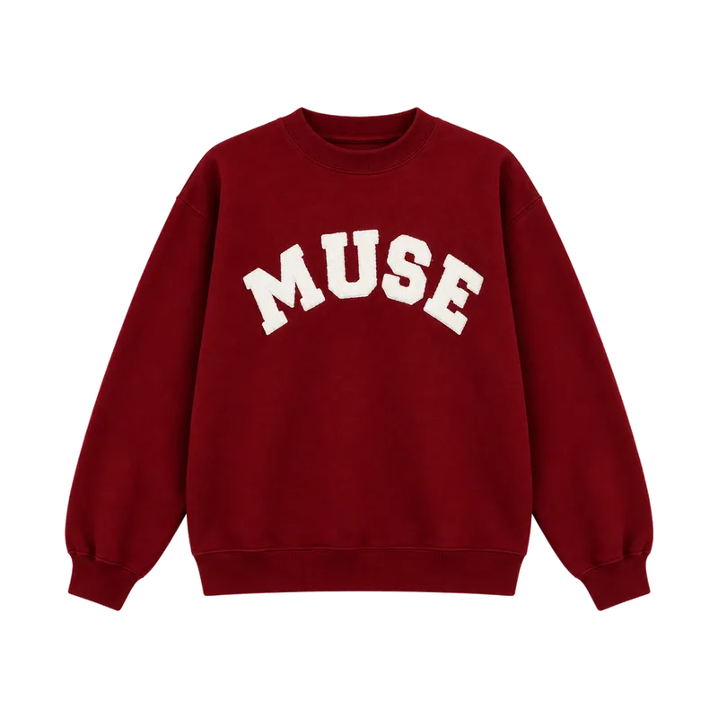 CBM Heavyweight Chenille Sweatshirt Wine