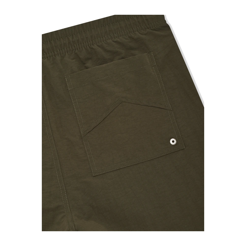 Rhude Radiator Swim Trunks Moss Green / Black