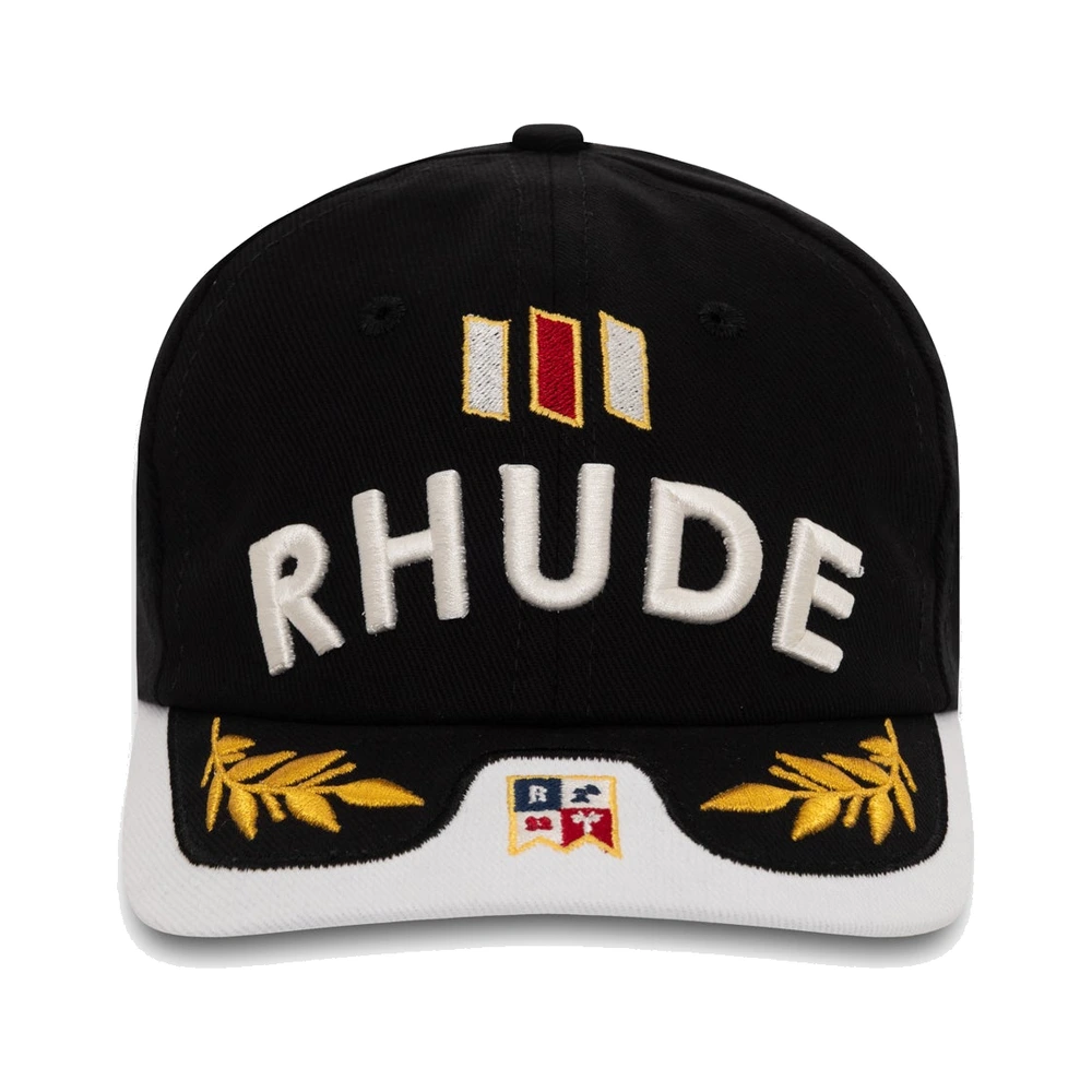 Rhude Souvenir Logo Hat Black / White / Multi