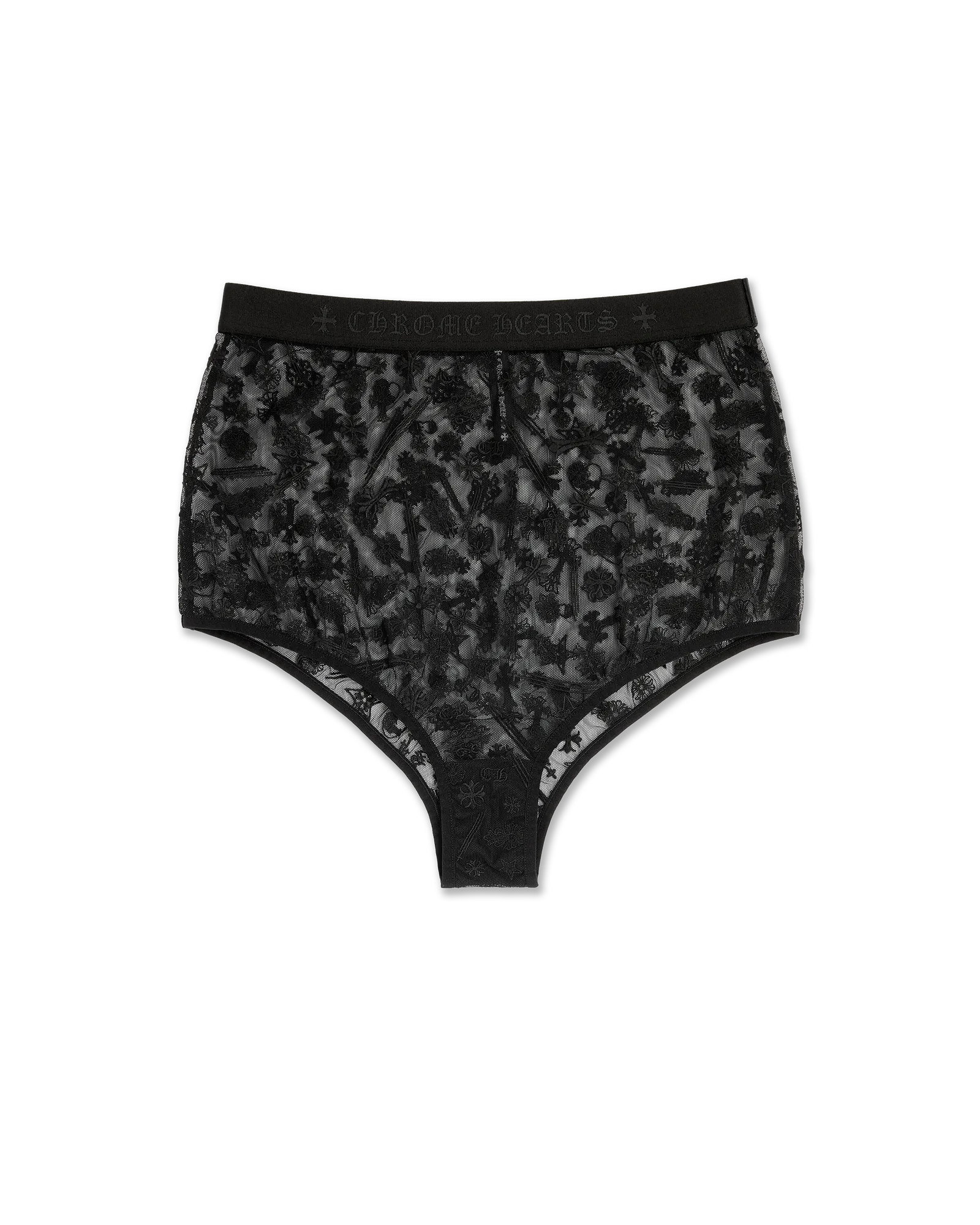Chrome Hearts Lace High-Waisted Brief