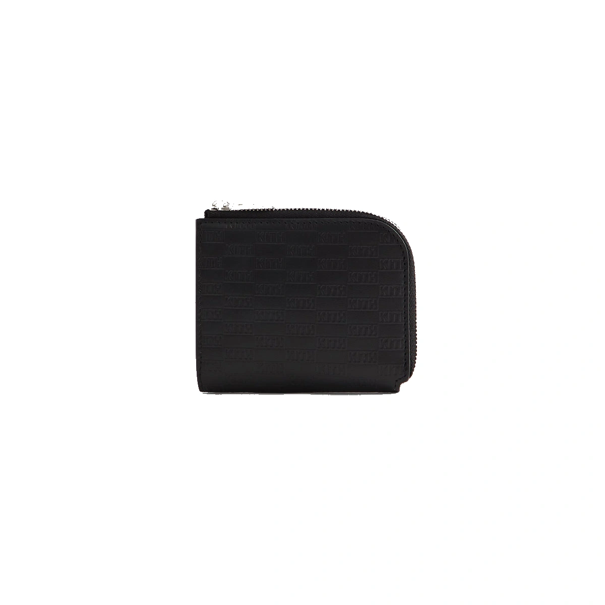 Kith Monogram Vachetta Zip Wallet Black