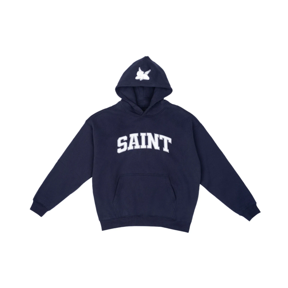 Saint Heavyweight Brushed Hoodie Harbor