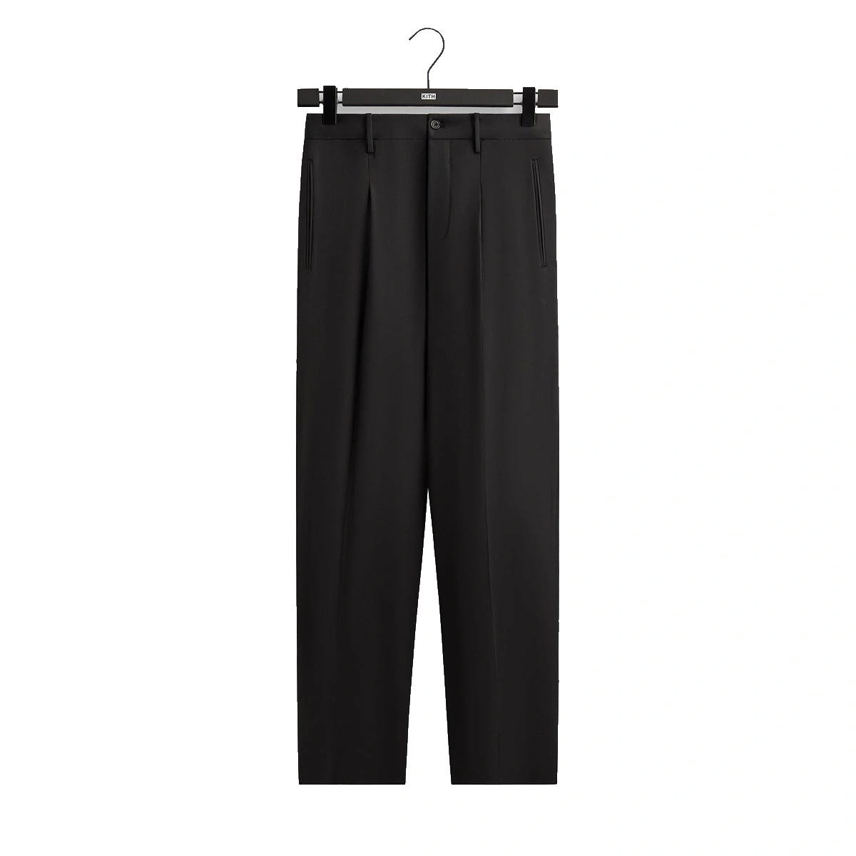 &Kin for Kith Origins Tropical Wool Han Trouser Black