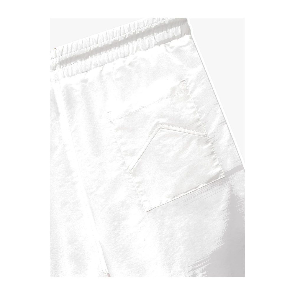 Rhude Logo Track Short Red / White