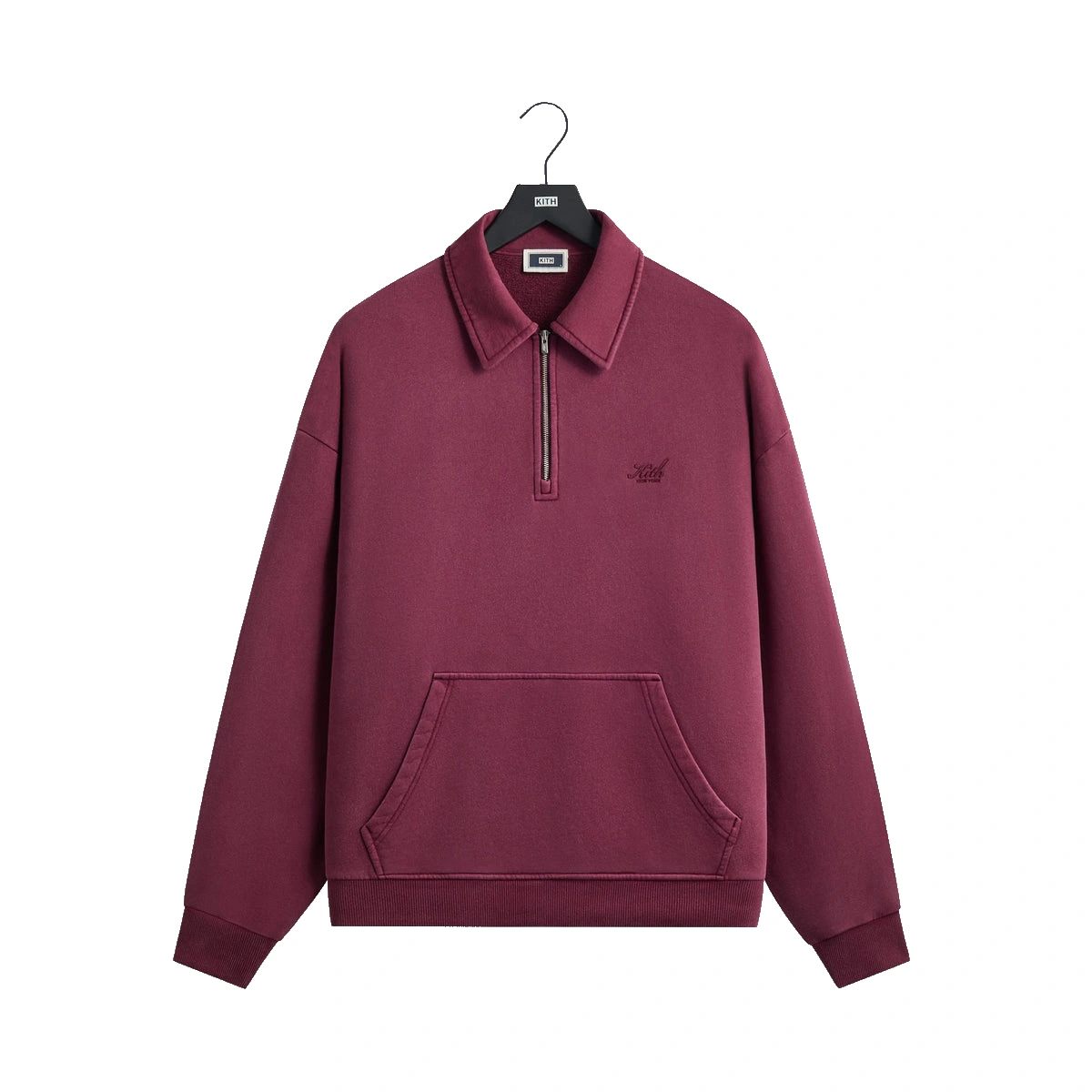 Kith Quarter Zip Popover Sweatshirt Essence