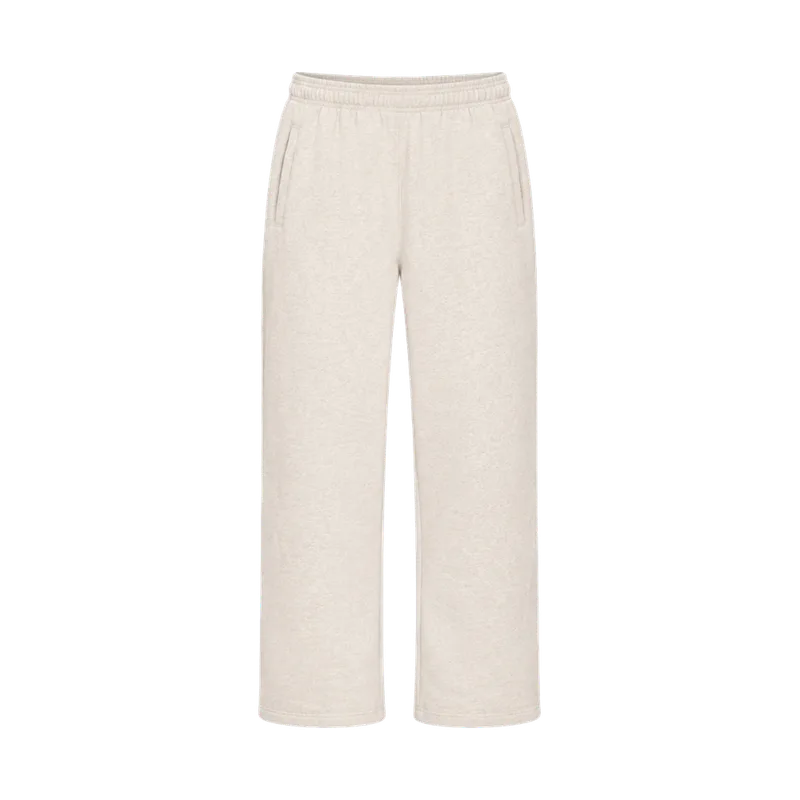 CBM Heavyweight Straight Joggers Alabaster