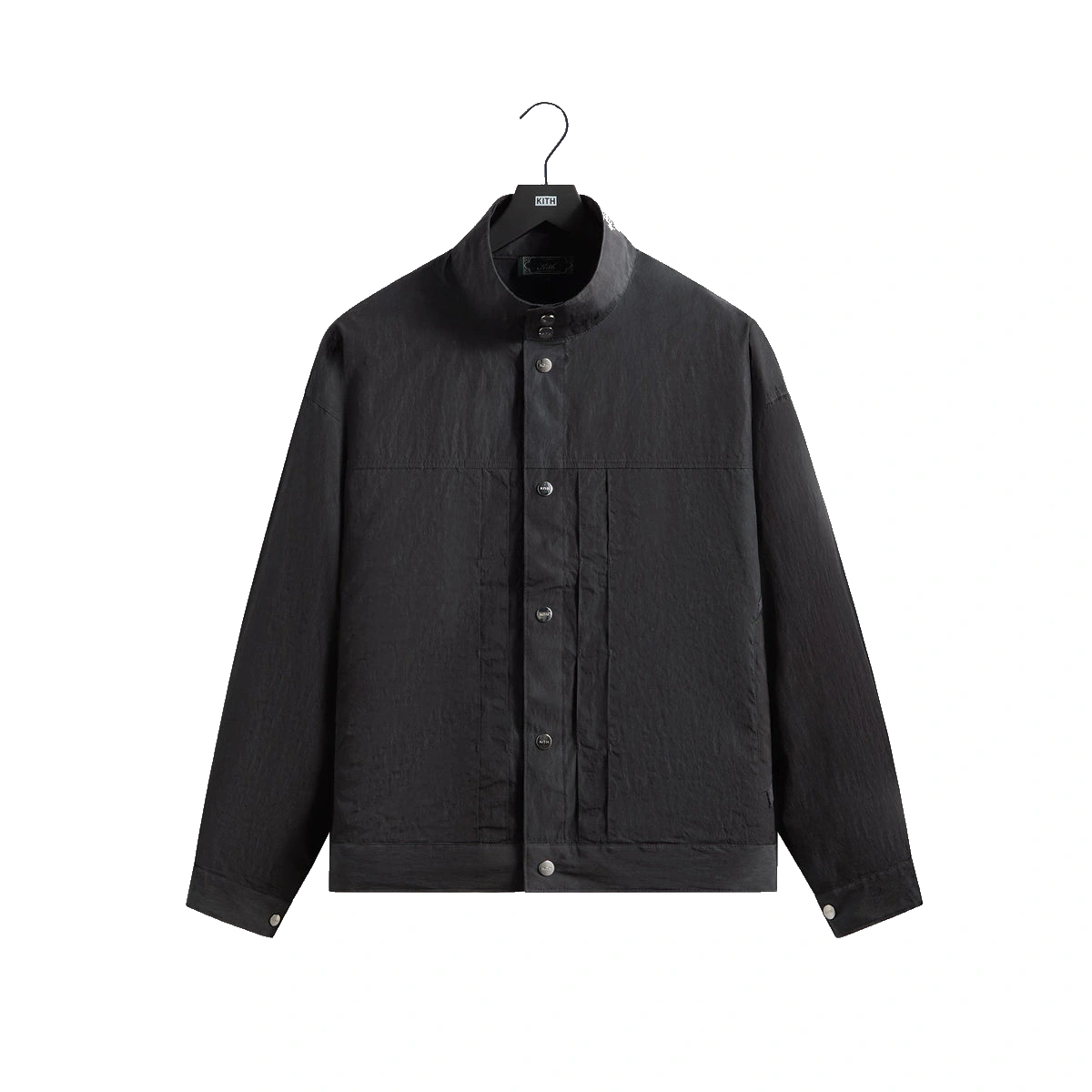 Kith Garment Dyed Wrinkle Nylon Alonzo Tech Jacket Thunder
