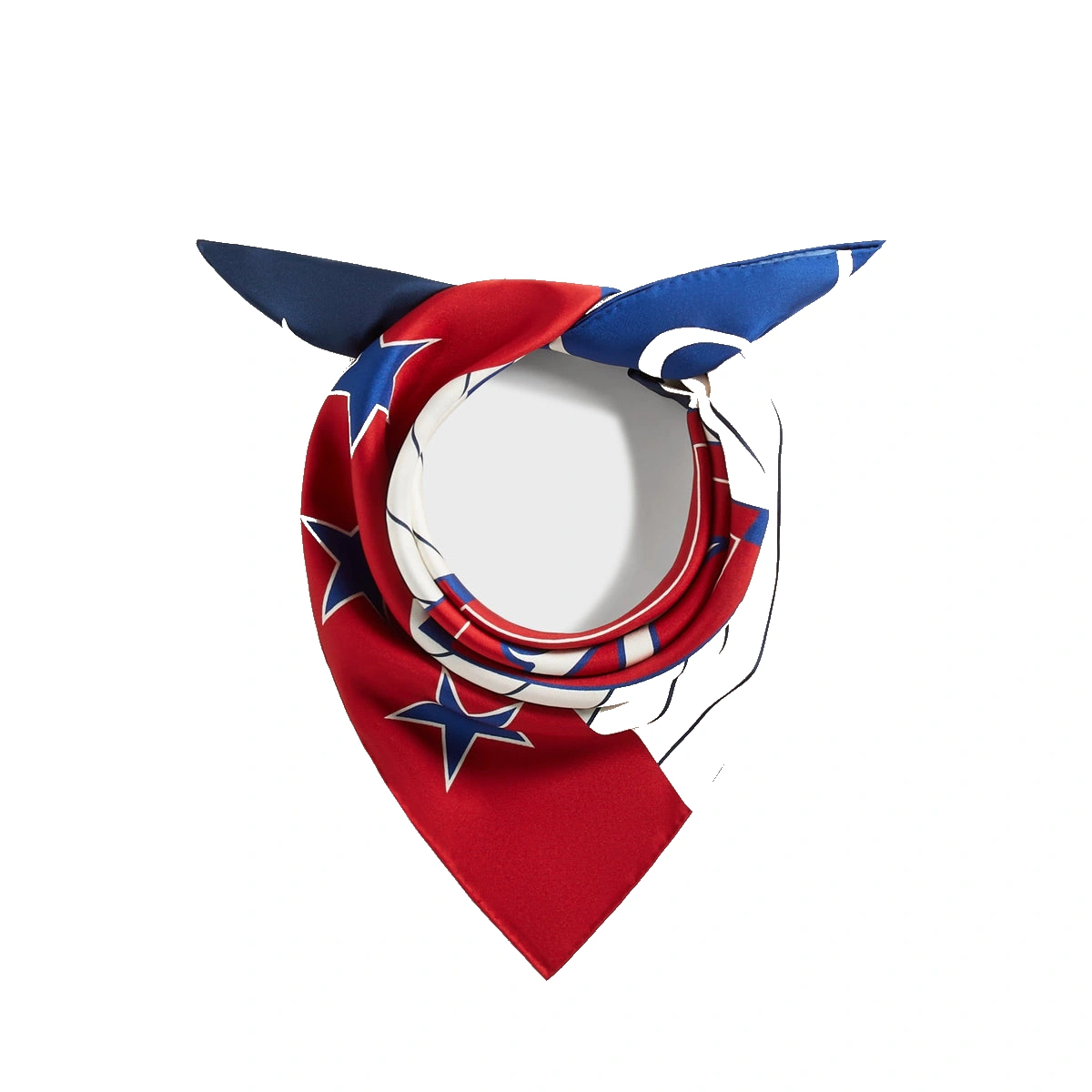 Kith Printed Silk Scarf Sandrift