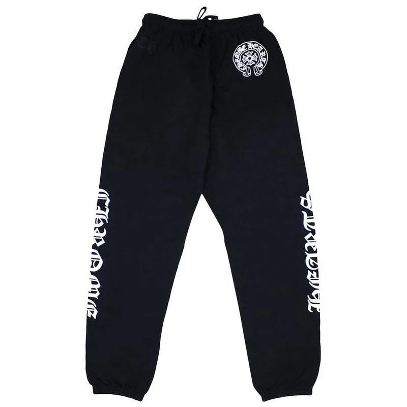 Chrome Hearts Horse Shoe Logo Sweatpants Black