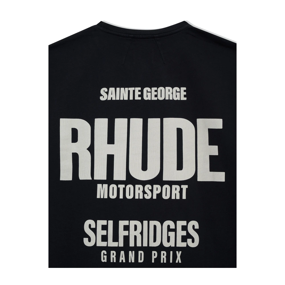 Rhude Grand Prix Tee Vintage Black / Red / White