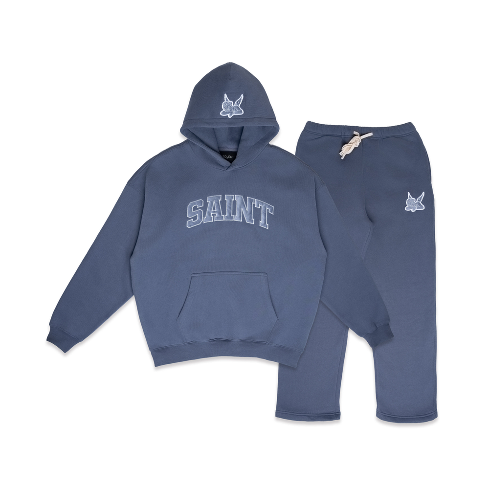 Saint Heavyweight Brushed Set Aegean
